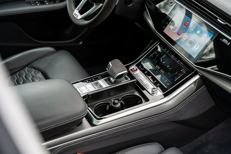 Audi RS Q8 Nardo Grey / Bezwypadkowy / SALON PL / 4.0 V8 / Masaże / Wydech RS zdjęcie 47