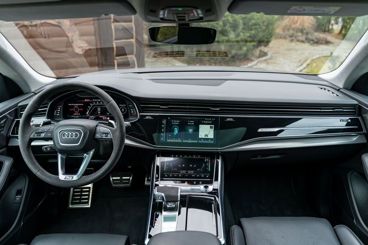 Audi RS Q8 Nardo Grey / Bezwypadkowy / SALON PL / 4.0 V8 / Masaże / Wydech RS zdjęcie 48