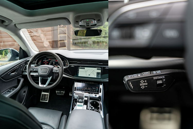 Audi RS Q8 Nardo Grey / Bezwypadkowy / SALON PL / 4.0 V8 / Masaże / Wydech RS zdjęcie 50