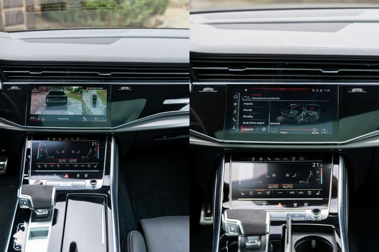 Audi RS Q8 Nardo Grey / Bezwypadkowy / SALON PL / 4.0 V8 / Masaże / Wydech RS zdjęcie 57