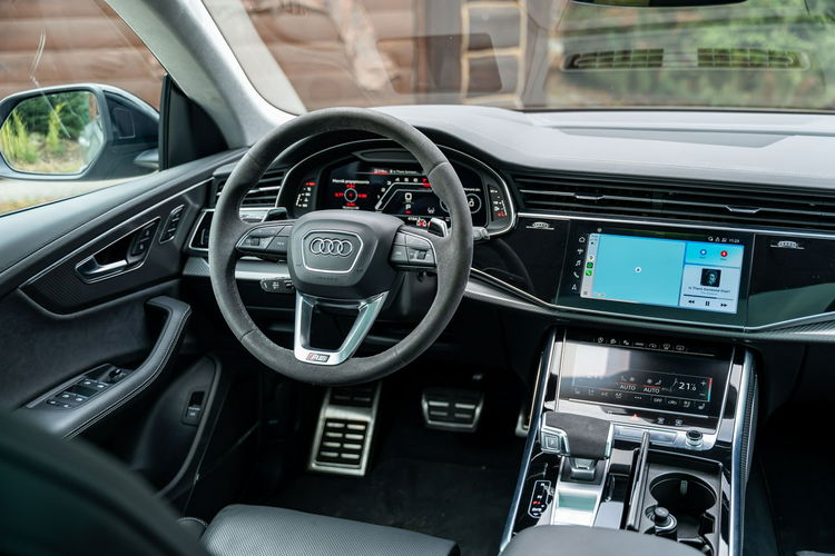 Audi RS Q8 Nardo Grey / Bezwypadkowy / SALON PL / 4.0 V8 / Masaże / Wydech RS zdjęcie 59