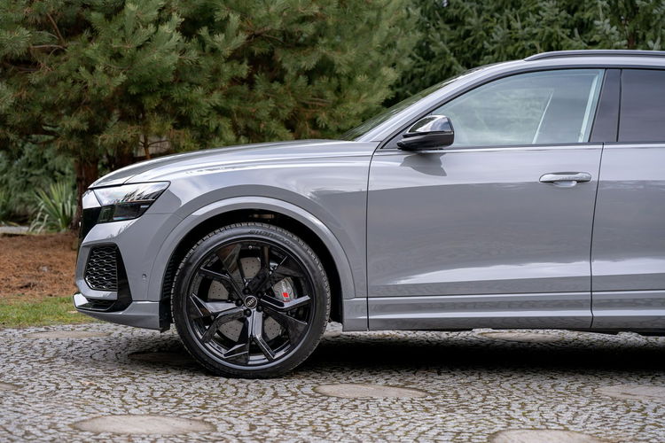 Audi RS Q8 Nardo Grey / Bezwypadkowy / SALON PL / 4.0 V8 / Masaże / Wydech RS zdjęcie 6