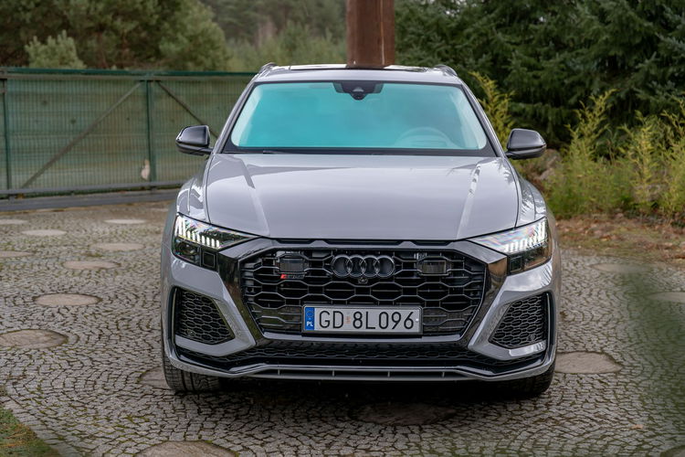 Audi RS Q8 Nardo Grey / Bezwypadkowy / SALON PL / 4.0 V8 / Masaże / Wydech RS zdjęcie 8