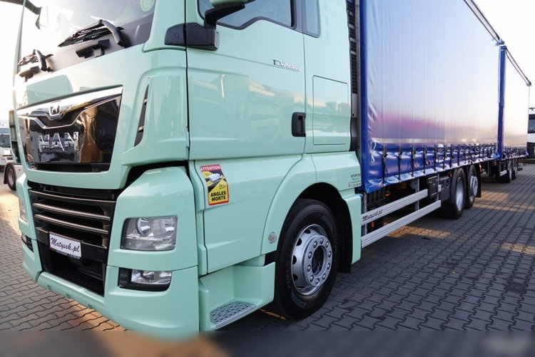 MAN TGX 26.460 / ZESTAW TANDEM PRZEJAZDOWY / 120 M3 / EURO 6 / PO KONTRAKCIE SERWISOWYM zdjęcie 10