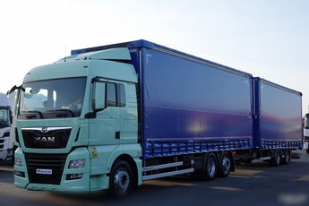 MAN TGX 26.460 / ZESTAW TANDEM PRZEJAZDOWY / 120 M3 / EURO 6 / PO KONTRAKCIE SERWISOWYM