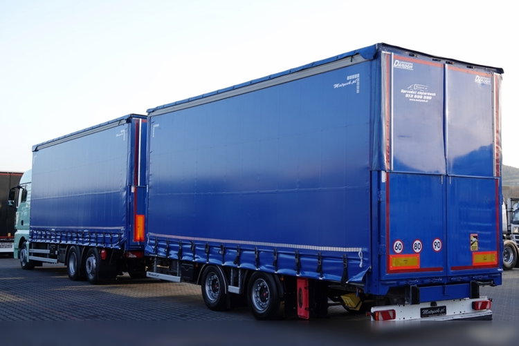 MAN TGX 26.460 / ZESTAW TANDEM PRZEJAZDOWY / 120 M3 / EURO 6 / PO KONTRAKCIE SERWISOWYM zdjęcie 4