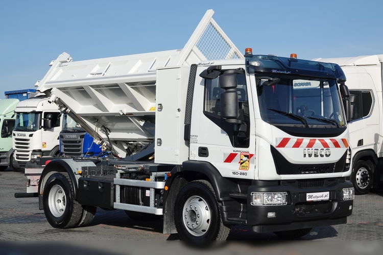 Iveco EUROCARGO 16. 280 / WYWROTKA / HYDROBURTA / BORDMATIC / EURO 6 / ŁADOWNOŚĆ: 8300 KG zdjęcie 16