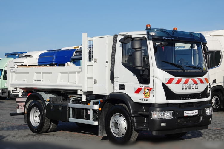 Iveco EUROCARGO 16. 280 / WYWROTKA / HYDROBURTA / BORDMATIC / EURO 6 / ŁADOWNOŚĆ: 8300 KG zdjęcie 24