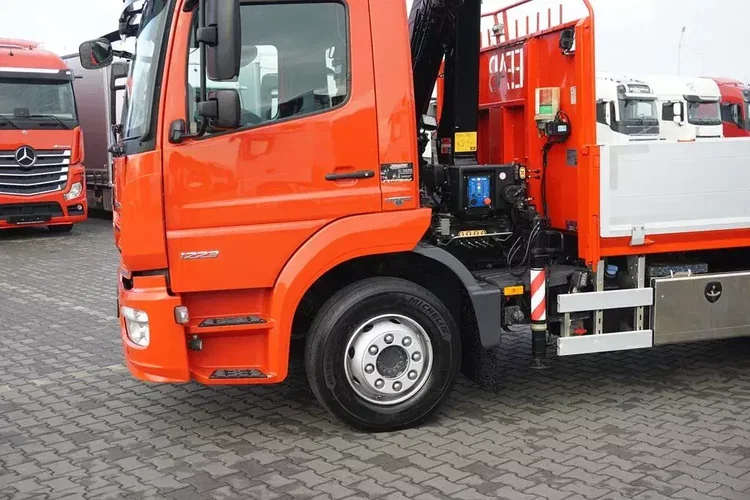 Mercedes ATEGO / 1223 / ACC / SKRZYNIOWY + HDS + WINDA / HMF 910 K / WYSIEG 11 M zdjęcie 18