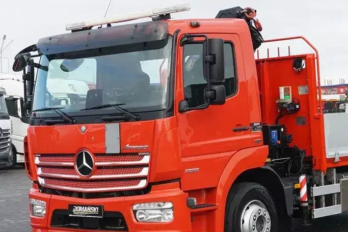 Mercedes ATEGO / 1223 / ACC / SKRZYNIOWY + HDS + WINDA / HMF 910 K / WYSIEG 11 M zdjęcie 32