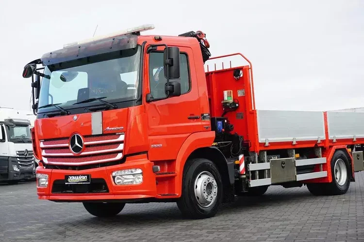 Mercedes ATEGO / 1223 / ACC / SKRZYNIOWY + HDS + WINDA / HMF 910 K / WYSIEG 11 M zdjęcie 33