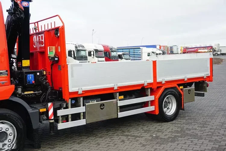 Mercedes ATEGO / 1223 / ACC / SKRZYNIOWY + HDS + WINDA / HMF 910 K / WYSIEG 11 M zdjęcie 39