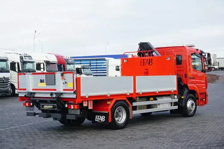 Mercedes ATEGO / 1223 / ACC / SKRZYNIOWY + HDS + WINDA / HMF 910 K / WYSIEG 11 M zdjęcie 5