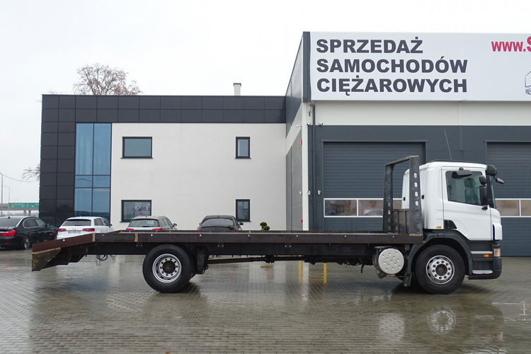 Scania P 230 Laweta Pomoc Drogowa Sprowadzony Zarejestrowany Specjalny Poduszki Hydrauliczna Klapa Najazdowa Poduszki zdjęcie 14