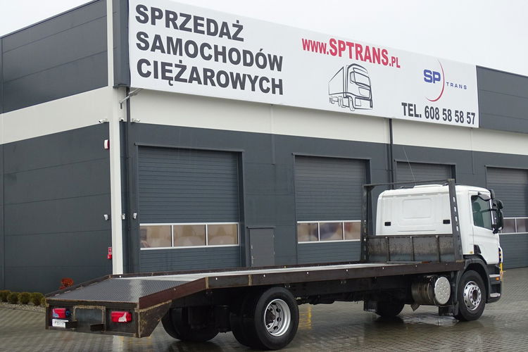 Scania P 230 Laweta Pomoc Drogowa Sprowadzony Zarejestrowany Specjalny Poduszki Hydrauliczna Klapa Najazdowa Poduszki zdjęcie 4