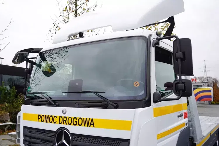 Mercedes Atego 818 / Nowa Laweta Ocynkowana zdjęcie 11
