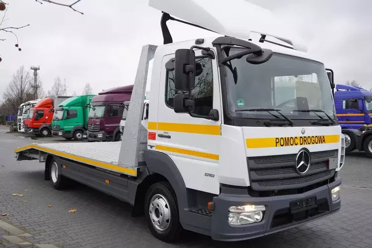 Mercedes Atego 818 / Nowa Laweta Ocynkowana zdjęcie 2