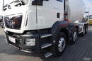 MAN / TGS 32.360 / 8X4 / BETONOMIESZARKA / GRUSZKA LIEBHERR / 9 m3 / EURO 6  zdjęcie 10