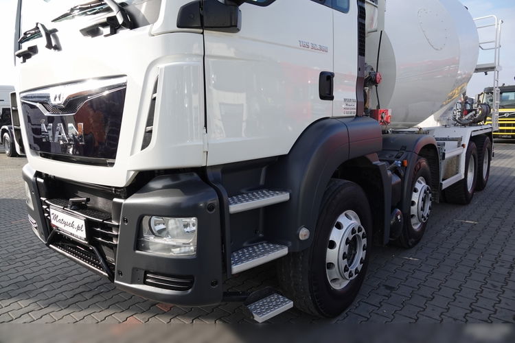 MAN / TGS 32.360 / 8X4 / BETONOMIESZARKA / GRUSZKA LIEBHERR / 9 m3 / EURO 6  zdjęcie 10