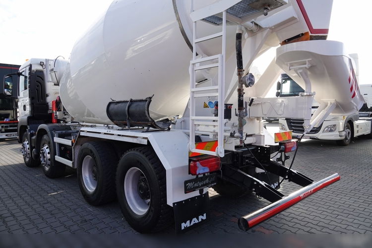 MAN / TGS 32.360 / 8X4 / BETONOMIESZARKA / GRUSZKA LIEBHERR / 9 m3 / EURO 6  zdjęcie 12