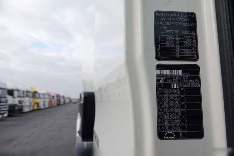 MAN / TGS 32.360 / 8X4 / BETONOMIESZARKA / GRUSZKA LIEBHERR / 9 m3 / EURO 6  zdjęcie 37