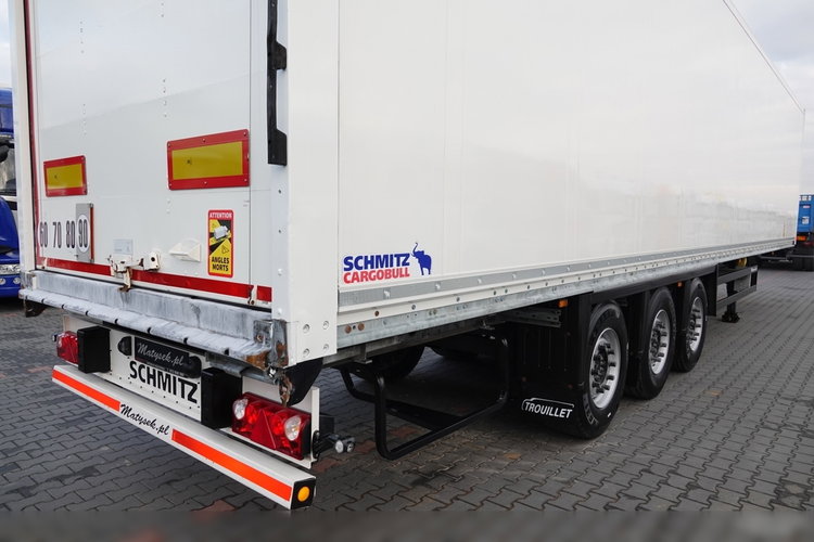 Schmitz KONTENER KOFFER / DOPPELSTOCK  / OŚ PODNOSZONA / ROLETA / OPONY 100% / IZOTERMA  zdjęcie 12