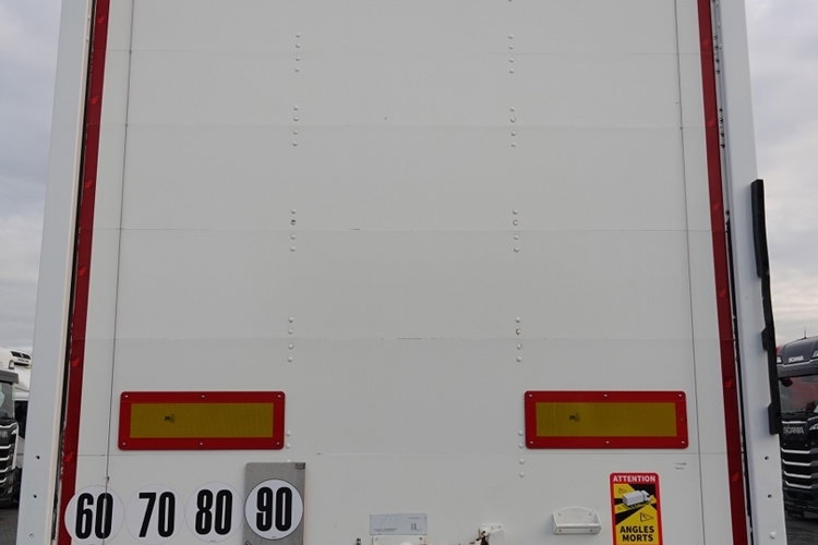 Schmitz KONTENER KOFFER / DOPPELSTOCK  / OŚ PODNOSZONA / ROLETA / OPONY 100% / IZOTERMA  zdjęcie 18