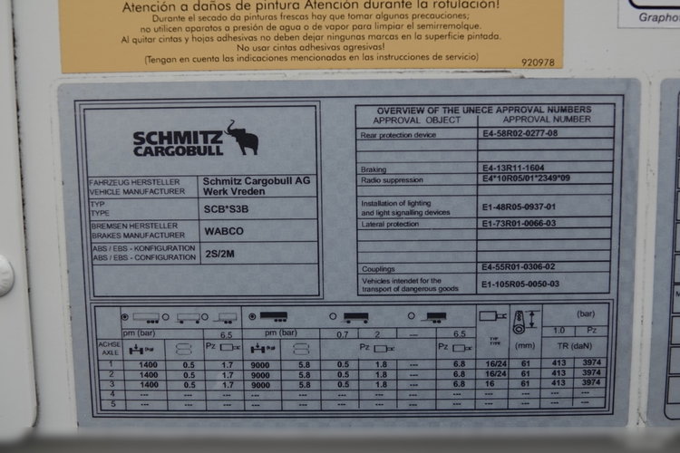 Schmitz KONTENER KOFFER / DOPPELSTOCK  / OŚ PODNOSZONA / ROLETA / OPONY 100% / IZOTERMA  zdjęcie 24