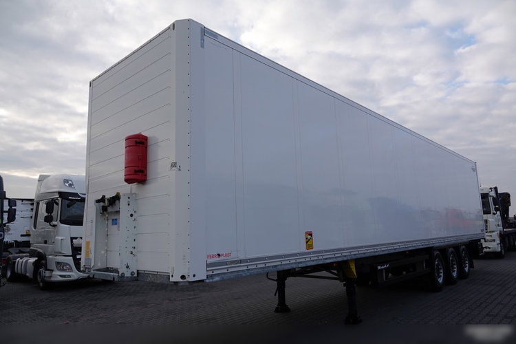 Schmitz KONTENER KOFFER / DOPPELSTOCK  / OŚ PODNOSZONA / ROLETA / OPONY 100% / IZOTERMA  zdjęcie 3