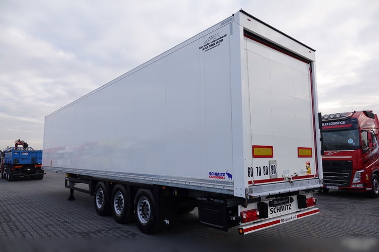 Schmitz KONTENER KOFFER / DOPPELSTOCK  / OŚ PODNOSZONA / ROLETA / OPONY 100% / IZOTERMA  zdjęcie 4