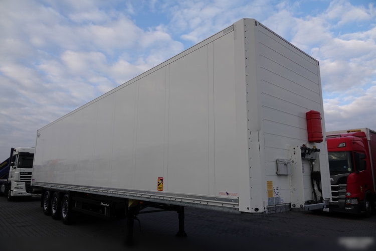 Schmitz KONTENER KOFFER / DOPPELSTOCK  / OŚ PODNOSZONA / ROLETA / OPONY 100% / IZOTERMA  zdjęcie 8