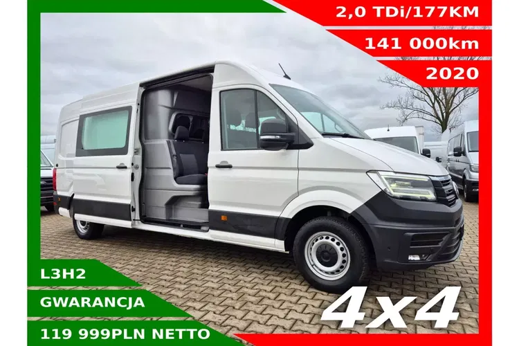 Volkswagen Crafter L3H2 4x4 119999zł NETTO Brygadówka 6 osób 2.0TDi/177KM zdjęcie 1