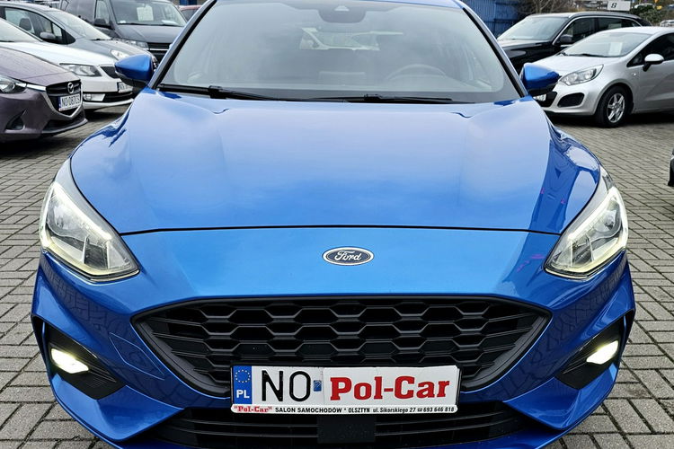 Ford Focus st-line, model 2020, grzane fotele i kierownica, kamera zdjęcie 2