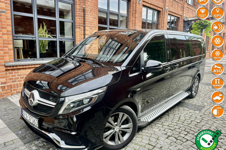 Mercedes V 220 Pak. BRABUS extra long full led navi kamera el.drawi klapa skóry zdjęcie 1