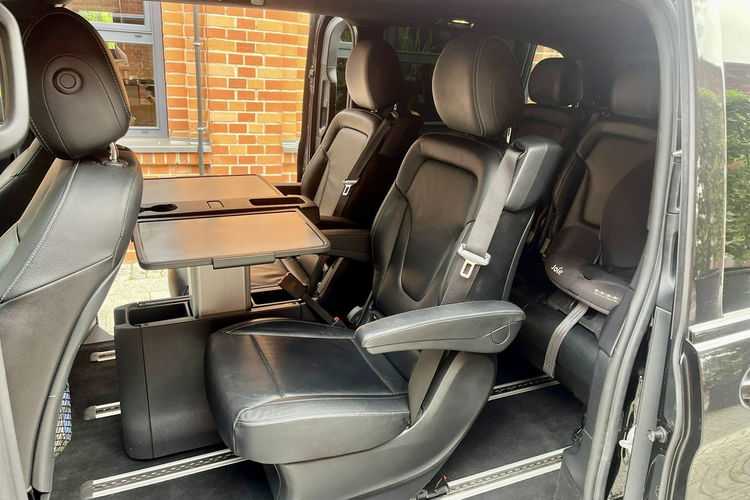 Mercedes V 220 Pak. BRABUS extra long full led navi kamera el.drawi klapa skóry zdjęcie 18