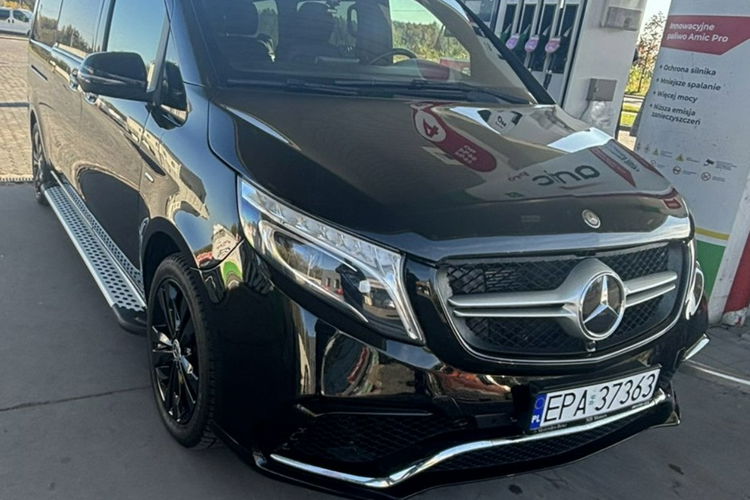 Mercedes V 220 Pak. BRABUS extra long full led navi kamera el.drawi klapa skóry zdjęcie 3
