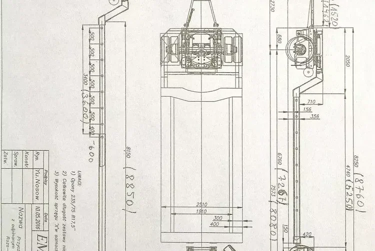 EMTECH 2 osiowa PCN 18 Niskopodwoziówka Niskopodwozie zdjęcie 8