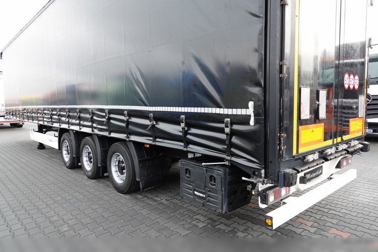 Wielton / FIRANKA / MEGA / LOWDECK / OŚ PODNOSZONA / 2016 ROK / DACH PODNOSZONY   zdjęcie 11