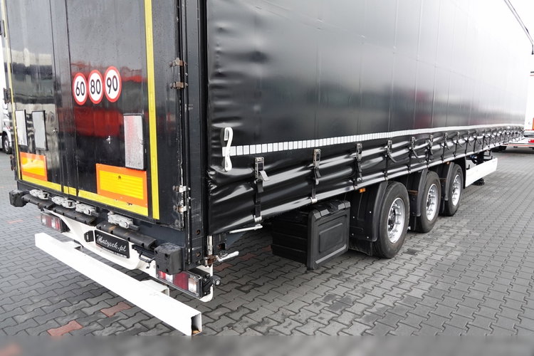 Wielton / FIRANKA / MEGA / LOWDECK / OŚ PODNOSZONA / 2016 ROK / DACH PODNOSZONY   zdjęcie 12