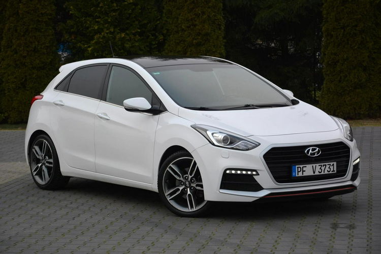 Hyundai i30 1.6T (186KM)69 Przebieg Sport Bi-xenon Navi Ledy Kamera Skóry ASO zdjęcie 10