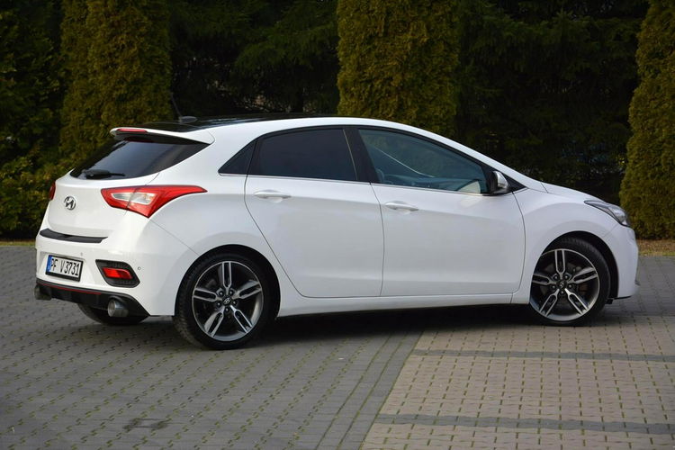Hyundai i30 1.6T (186KM)69 Przebieg Sport Bi-xenon Navi Ledy Kamera Skóry ASO zdjęcie 13