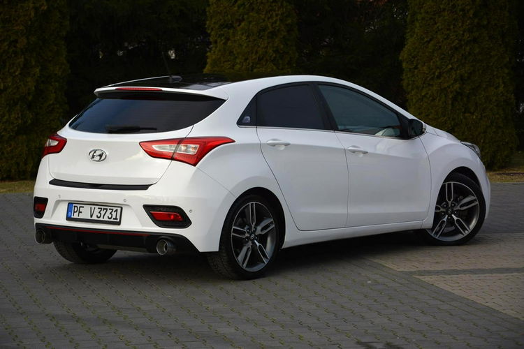 Hyundai i30 1.6T (186KM)69 Przebieg Sport Bi-xenon Navi Ledy Kamera Skóry ASO zdjęcie 14