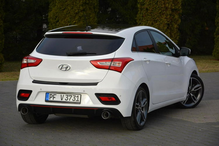 Hyundai i30 1.6T (186KM)69 Przebieg Sport Bi-xenon Navi Ledy Kamera Skóry ASO zdjęcie 15