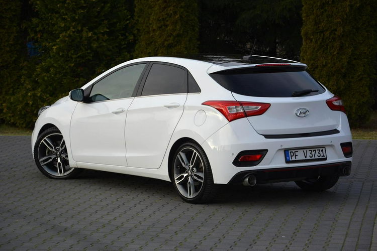 Hyundai i30 1.6T (186KM)69 Przebieg Sport Bi-xenon Navi Ledy Kamera Skóry ASO zdjęcie 6