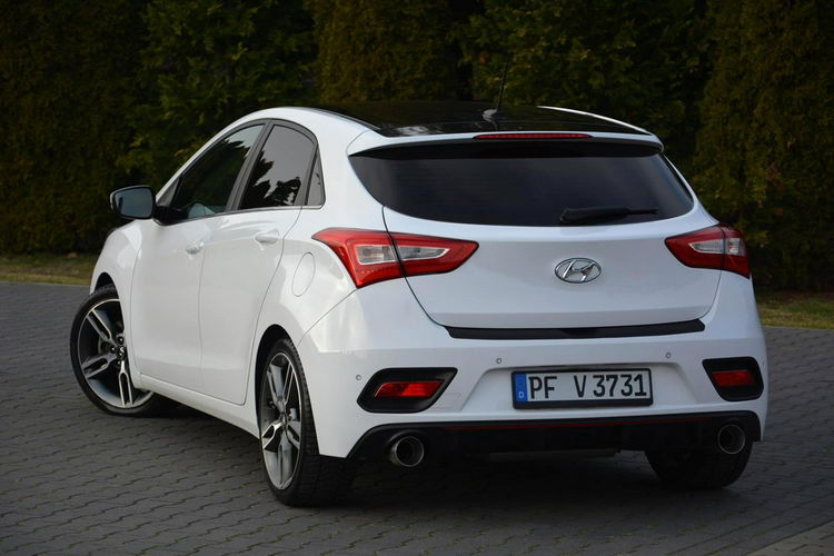 Hyundai i30 1.6T (186KM)69 Przebieg Sport Bi-xenon Navi Ledy Kamera Skóry ASO zdjęcie 7