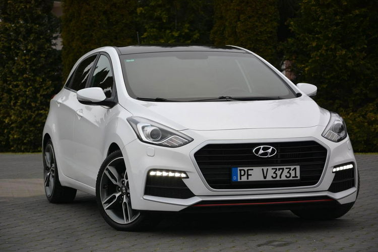 Hyundai i30 1.6T (186KM)69 Przebieg Sport Bi-xenon Navi Ledy Kamera Skóry ASO zdjęcie 9