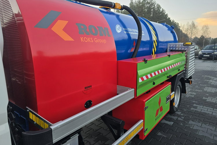 Mitsubishi ROM SMART COMBI WUKO GORĄCA WODA DO CZYSZCZENIA KANAŁÓW WUKO gorąca woda asenizacyjny separator beczka odpady kanalizacja zdjęcie 10
