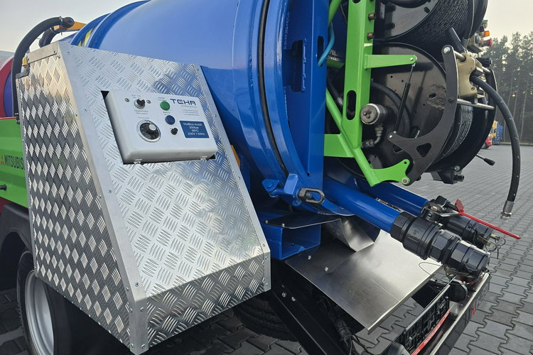 Mitsubishi ROM SMART COMBI WUKO GORĄCA WODA DO CZYSZCZENIA KANAŁÓW WUKO gorąca woda asenizacyjny separator beczka odpady kanalizacja zdjęcie 14