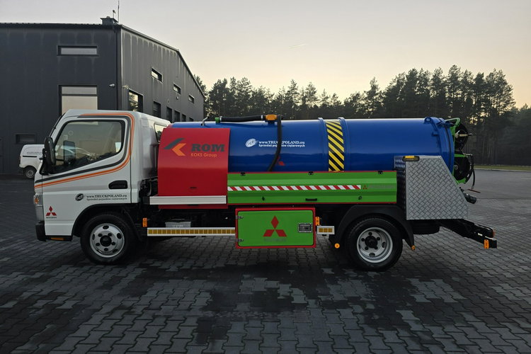 Mitsubishi ROM SMART COMBI WUKO GORĄCA WODA DO CZYSZCZENIA KANAŁÓW WUKO gorąca woda asenizacyjny separator beczka odpady kanalizacja zdjęcie 4