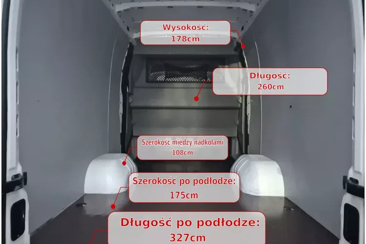 Renault Master L3H2 74900zł NETTO Brygadówka 7 osób 2.3dCi/165KM zdjęcie 13